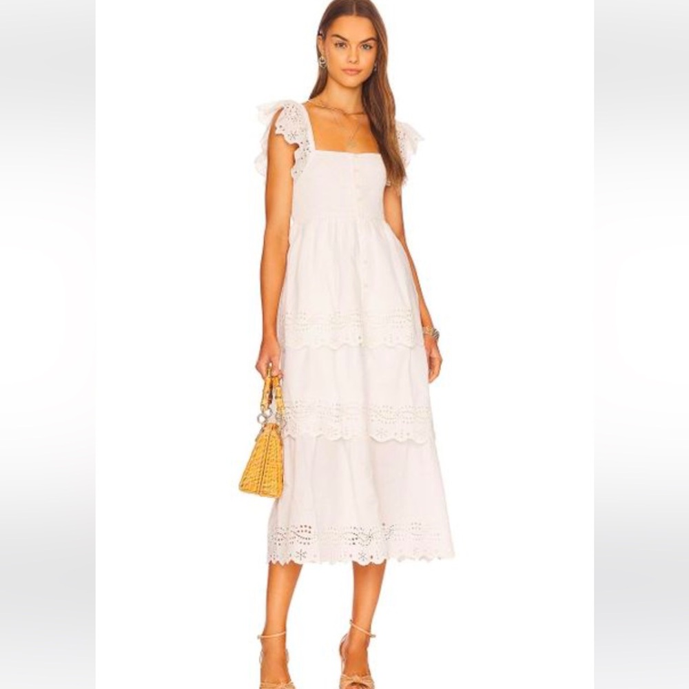 Cleobella Lace White Dress - New Worn Once